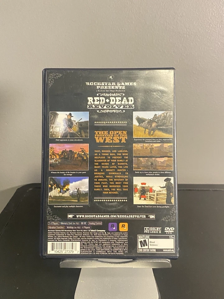 Red Dead Revolver PS2 CIB COMPLETE - Sony PlayStation 2, 2004 WORKS - Image 2 of 4