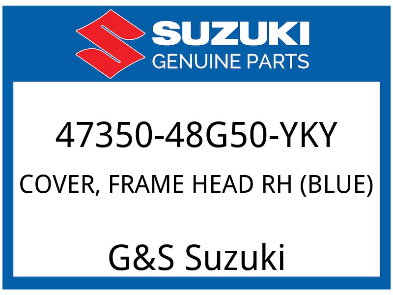 COVER, FRAME HEAD RH (BLUE) | FOR BBD