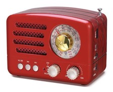 J-160 Retro Vintage AM FM Radio Bluetooth 5.0 Speaker Portable Transistor Gift