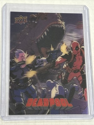 2018-19 Upper Deck Marvel Deadpool 3D Lenticular High # SP DEADPOOL & CABLE 3D42