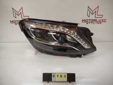 MERCEDES S CLASS RIGHT DRIVER SIDE COMPLETE INTELLIGENT LED HEADLIGHT 2013-2016