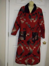 Wraps by Canvasbacks Coat Red Medium
