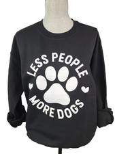 Gildan Sweatshirt Dog Lovers Graphic Print Perfect For Valentine s Day, Size M