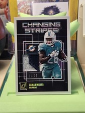 2018 Panini Donruss /25 Changing Stripe Lamar Miller Patch #CS-7 Dolphins Texans