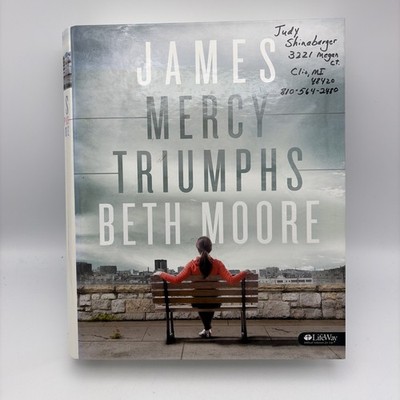 JAMES Mercy Triumphs Beth Moore Leader Kit - 6 DVDs - Leader Guide - Member Book