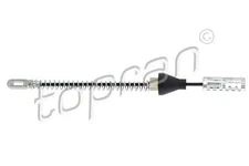 Rear Topran-OE 208 417 cable pull, parking brake for Opel, Vauxhall