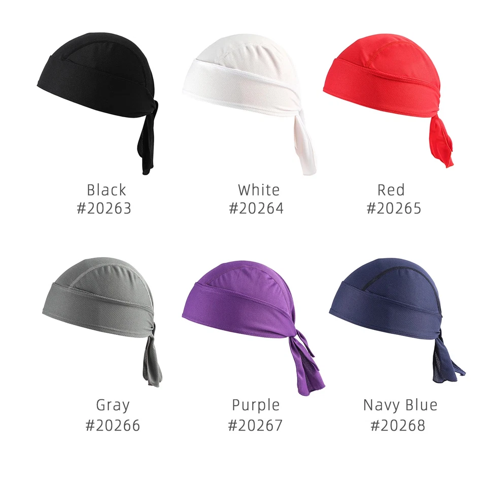 Quick Dry Bandana Headband Scarf Summer Men Running Riding Bandana Headscarf. - Image 3 of 4