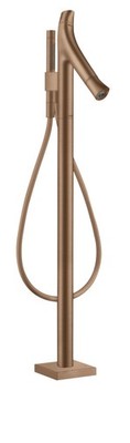 Hansgrohe bath mixer Axor Starck Organic 12016310 Brushed Red Gold