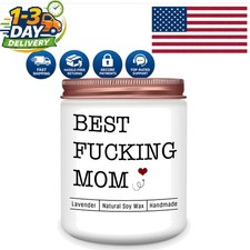Calming Lavender Candle for Best Mom - Great for Birthdays and Mother  s Day