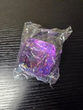 Purple Glitter Cube sparkle Gel Tactile Sensory Squishy Squeeze Toy
