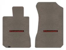 Lloyd Classic Loop Front Carpet Mats for '58 Chevy Bel Air w/Red on Black Chevy