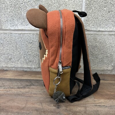 Rare Loungefly Ewok Fleece mini backpack Loungefly Disney Star Wars Wicket Cosplay Fleece Ewok Mini  main image 4