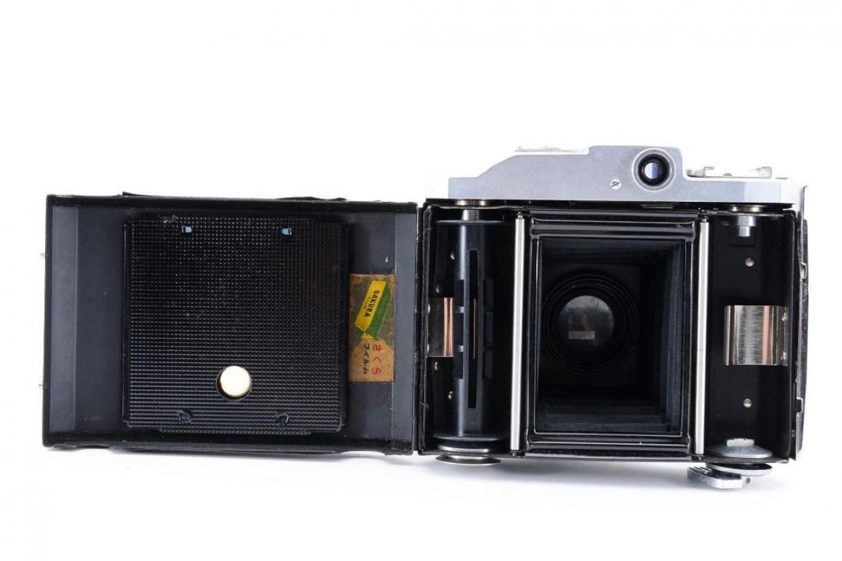 希少動作品 / KONICA Pearl 2 Hexar 75mm f3.5 Near MINT w/Case] KONICA PEARL II B Rangefinder 6x4.5 Hexar