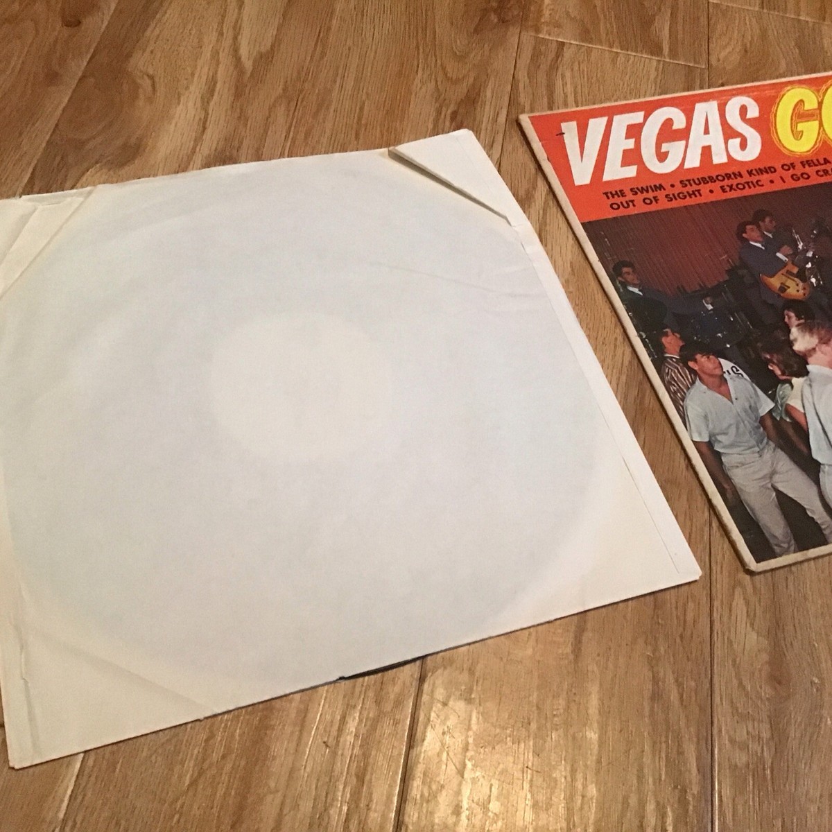 THE SENTINALS VEGAS GO GO SURF ROCK SUTTON ALBUM RECORD LP
