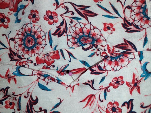 Knox Rose Woman's Pink Peasant Floral Waist Tie Dress Size XXL Cottage Core Lace - Picture 10 of 13