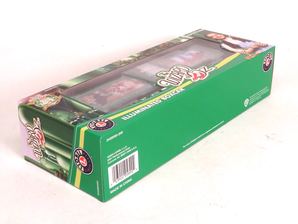Lionel Trains 2428050 The Wizard of Oz Illuminated Boxcar, O Gauge, NIB - Image 2 of 3