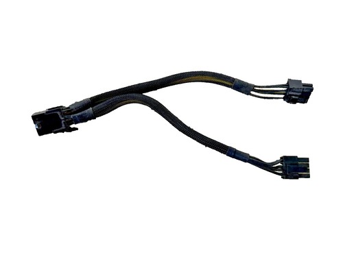 SilverStone SST-PP07-PCIW 25cm 8pin to PCI-E 6 2pin Extension Cable - White