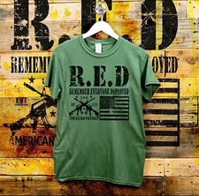 Remember everyone deployed t-shirt army Ranger military Combat Veteran infantry 