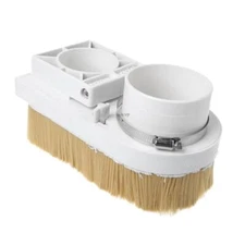 CNC Spindle Dust Shoe Cover Cleaner for CNC  Engraving Milling Machine (+Beige)