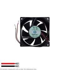 Fan Muffin Cooling DC 12V DC12V 12VDC 80mm 80x80x25 Protechnic MGA8012HS