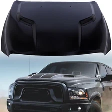Fit 2009 - 2022 Dodge Ram 1500 Hood Aluminum with Scoops CH1230314A