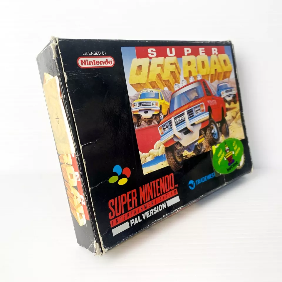 Super Off Road + Box, Insert, Manual CIB - SNES - Tested & Working - Image 2 of 4