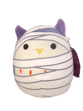Squishmallow 8'' Holly Mummy Owl, Kellytoy Halloween 2021, Soft Plush. NEW NWT