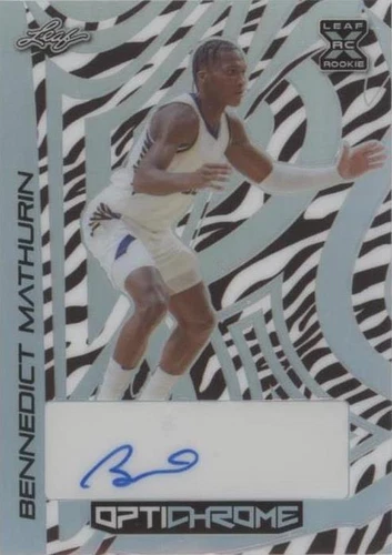 2022-23 Leaf Optichrome - Bennedict Mathurin #BA-BM1