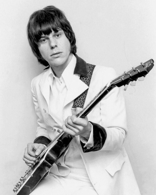 Famous Electric Guitarist JEFF BECK Glossy 8x10 Photo YARDBIRDS