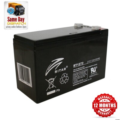 Fiamm FG20721 12V 7.2Ah - Batterie Plomb &eacute;tanche AGM