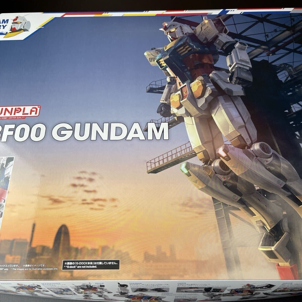 Bandai 1/48 RX-78F00 Gundam Factory Yokohama Limited Edition