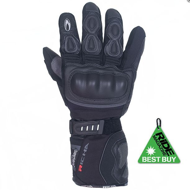 Richa Arctic Winter Waterproof Motorcycle Gloves (Ride Best Buy