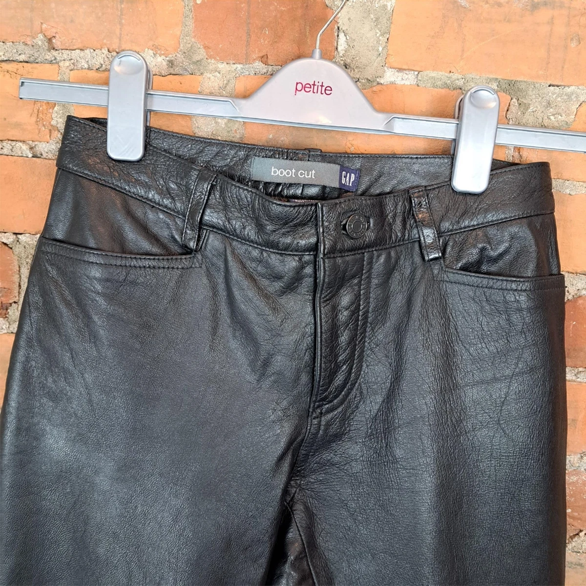 Gap leather shorts sale