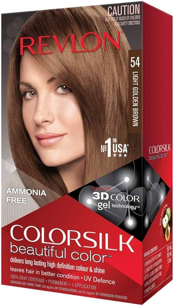 Silk Permanent Hair Color, Long-lasting Ammonia Free, Pack O
