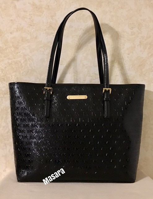 michael kors patent leather tote