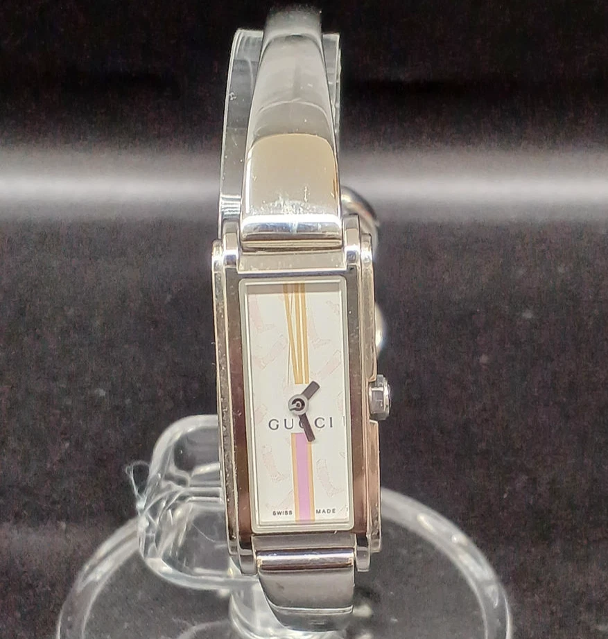Orologio donna Gucci 109 rosa stivali quadrante acciaio inox quarzo
