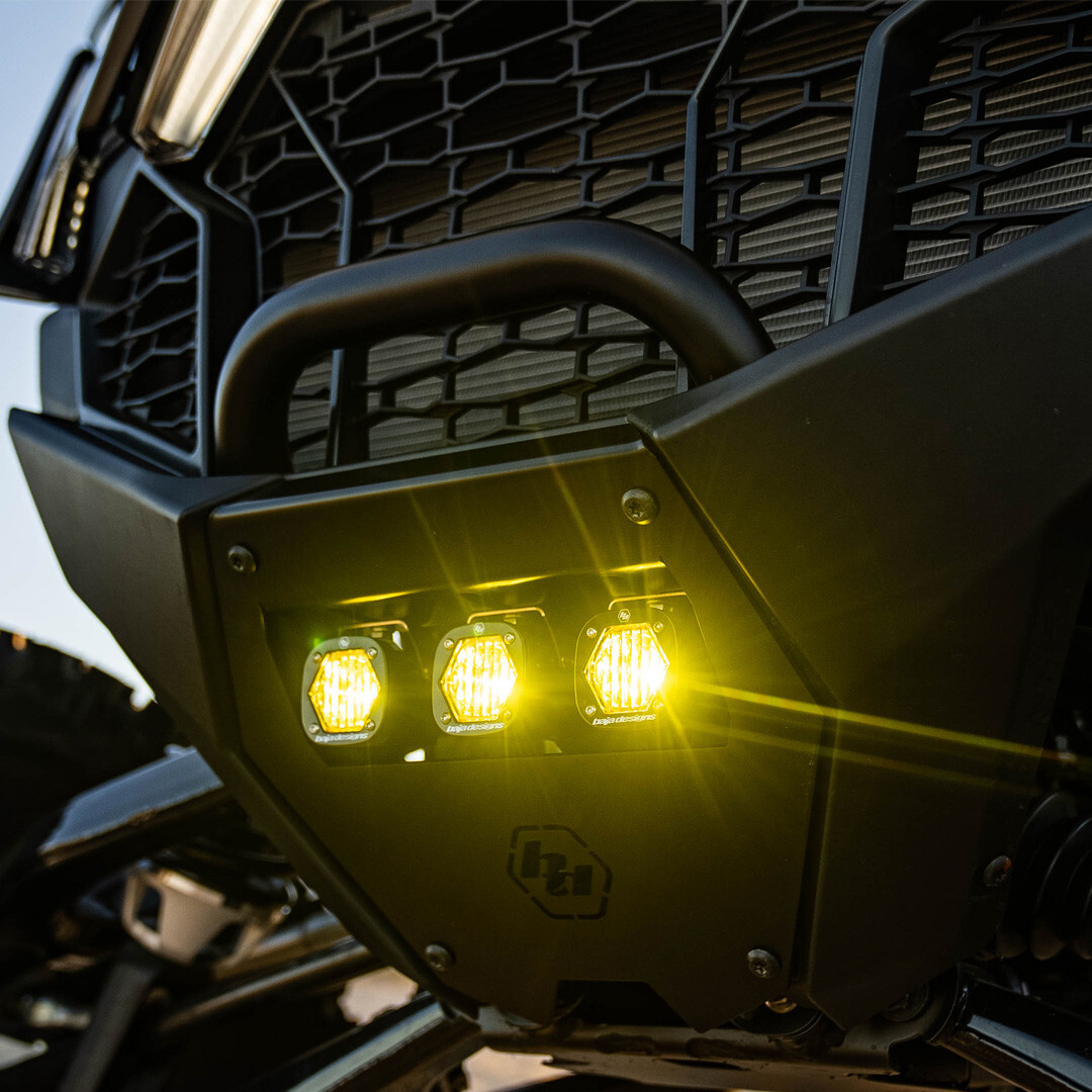 Baja Designs S1 Amber Wide Cornering Lower Fascia Light For 22+