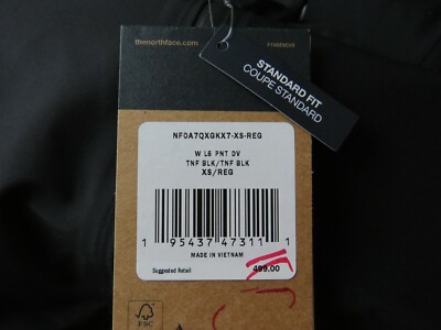 Womens The North Face L5 DV Dryvent 3L Waterproof Shell Ski Snow