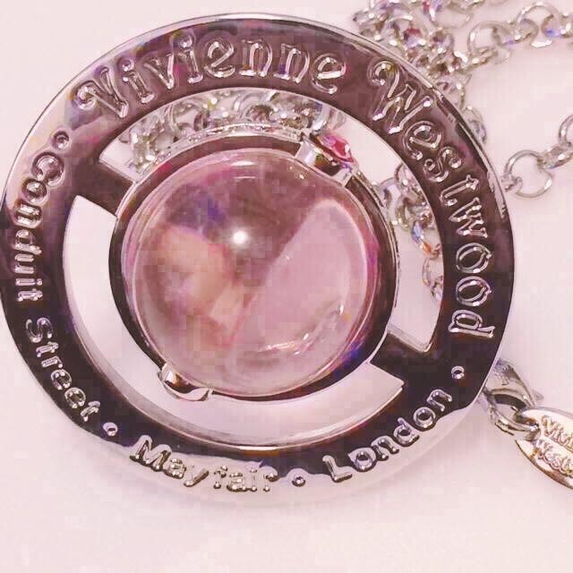 アクセサリー Vivian Westwood Small Orb Necklace Vivienne Westwood Small Orb Necklace Pink x Silver | eBay