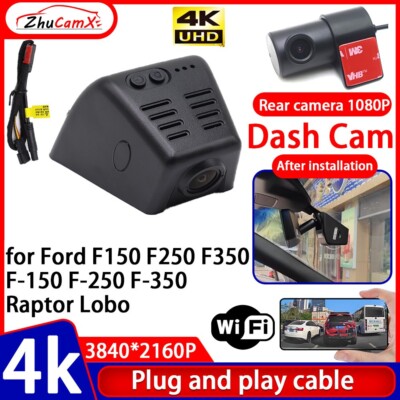 Wifi DVR Dash Cam Camera for Ford F150 F250 F350 F-150 F-250 F-350 Raptor Lobo