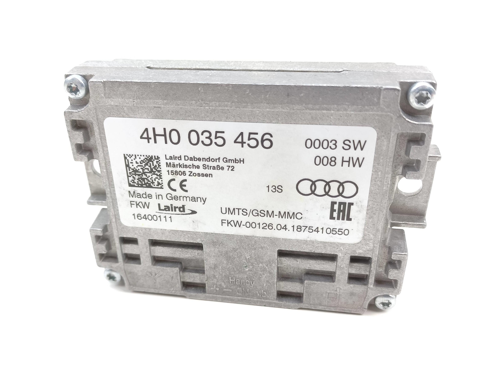 Volkswagen Golf 7 Mk7 Antenna Signal Amplifier Compenser 4H0035456  