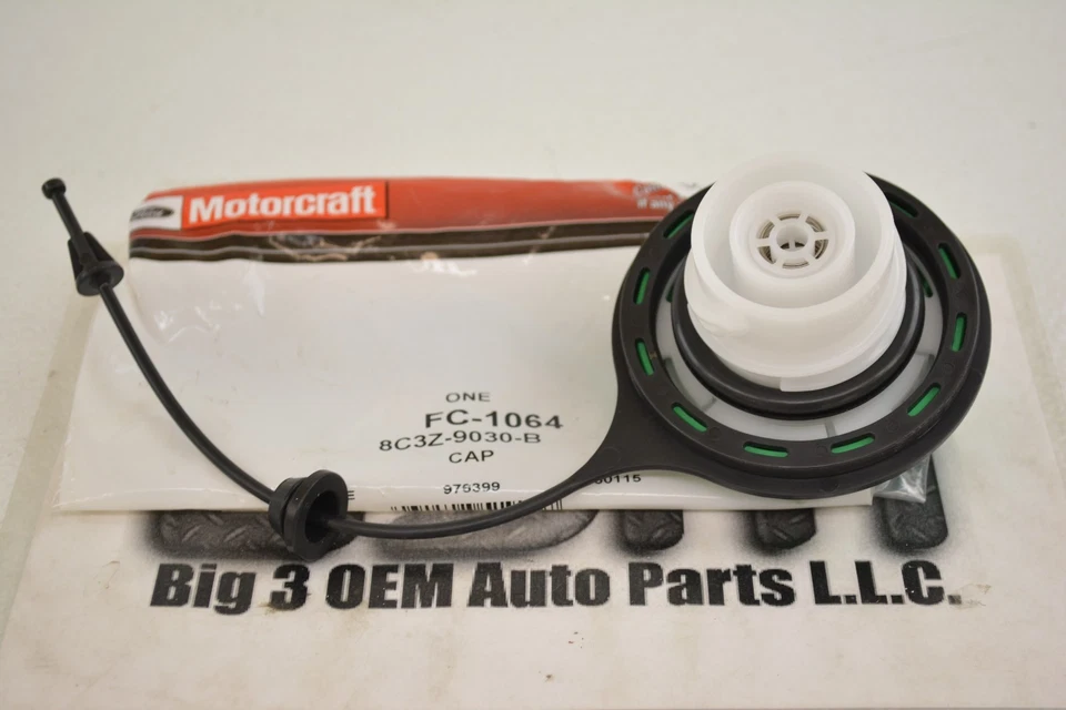 Ford F-250 2008 F-350 F-450 F-550 Super Duty llenado de combustible tapa de gasolina verde nuevo fabricante de equipos originales Foto 3 de 4