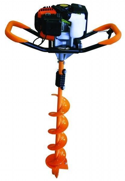 Tarière 43cc Villager VPH 43 pour creuser un sol dur sans fatigue