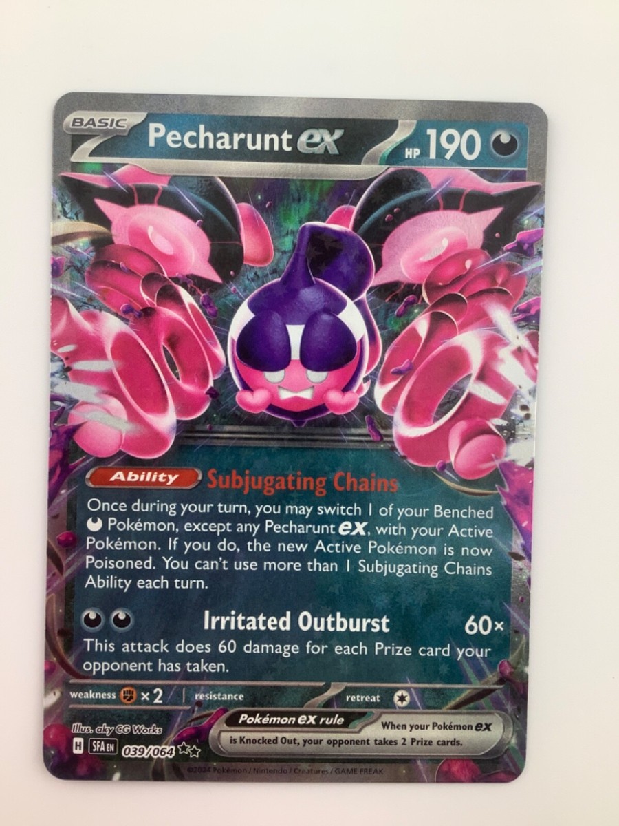 Pokemon TCG Pecharunt Ex 039/064 Shrouded Fable Double Rare NM | eBay