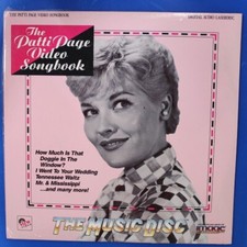 Rare Sealed New The Patti Page Video Songbook Laserdisc Laser Disc, LD NOT DVD