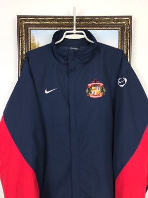 Vintage Nike Sunderland Football Jacket Soccer Track Top Train