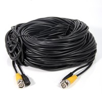 Masione 100ft Feet Video Power Cables Bnc Rca Security Camera Wires Cords For... on sale Masione 100ft Feet Video Power Cables Bnc Rca Security Camera Wires Cords For... on sale