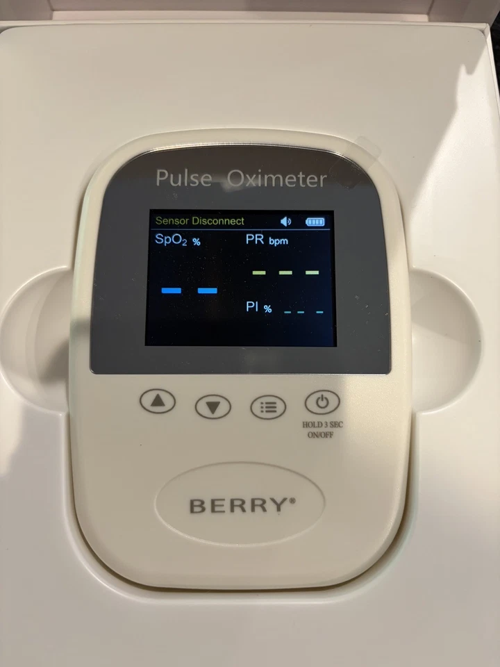 Oxímetro de pulso portátil Berry Neonatal 0-3 años SPO2 PR PI TEST Foto 3 de 4