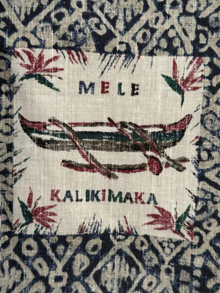 Гавайская рубашка Reyn Spooner Mele Kalikimaka Christmas Ltd рубашка XL 34945 без даты - Изображение 4 из 4