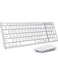 Seenda Bluetooth Keyboard and Mouse Combo for Mac Silver